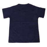 Boys Half Sleeves Jersey T-Shirt 4142 - Navy Blue, Kids, Boys T-Shirts, Chase Value, Chase Value