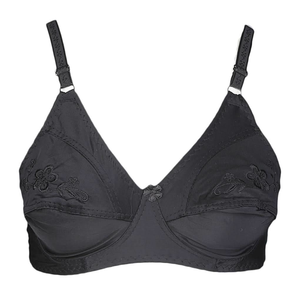 Women's Cotton Bra - Black, Women, Bras, Chase Value, Chase Value