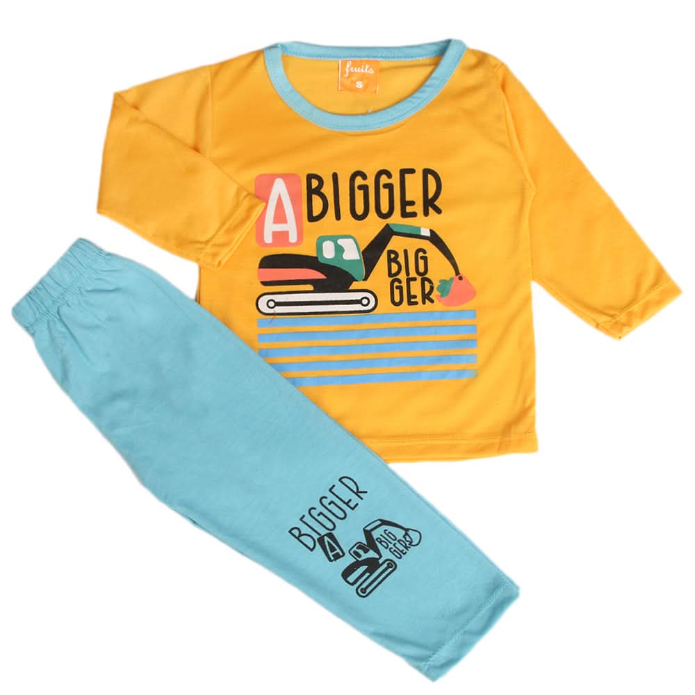 Boys Full Sleeves Suit - Yellow, Boys Sets & Suits, Chase Value, Chase Value
