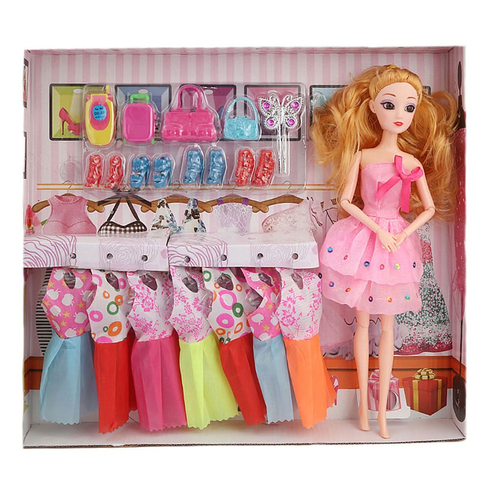 Barbie Doll With Accessories - Multi, Kids, Dolls and House, Chase Value, Chase Value