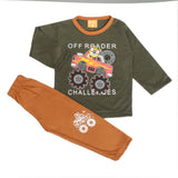 Boys Full Sleeves Suit - Green, Boys Sets & Suits, Chase Value, Chase Value