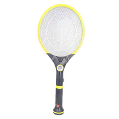 Rechargeable Electric Insect & Mosquito Racket With LED Torch - Yellow, Home & Lifestyle, Emergency Lights & Torch, Chase Value, Chase Value