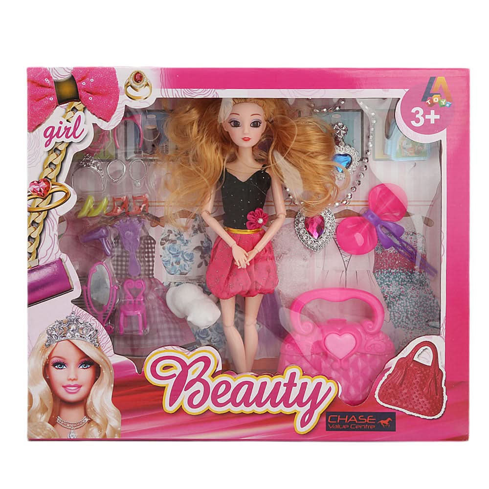 Barbie Doll With Accessories - Multi, Kids, Dolls and House, Chase Value, Chase Value