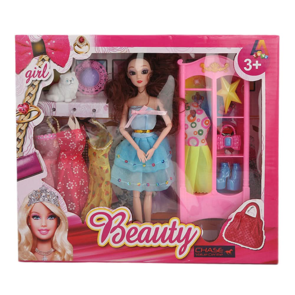 Barbie Doll With Accessories - Multi, Kids, Dolls and House, Chase Value, Chase Value
