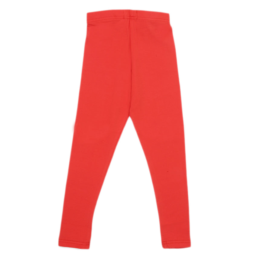 Girls Plain Tights - Red, Kids, Tights Leggings And Pajama, Chase Value, Chase Value