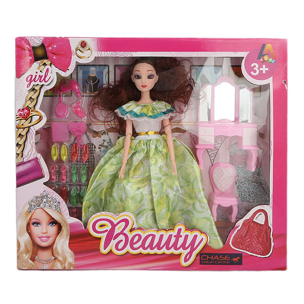 Barbie Doll With Accessories - Multi, Kids, Dolls and House, Chase Value, Chase Value