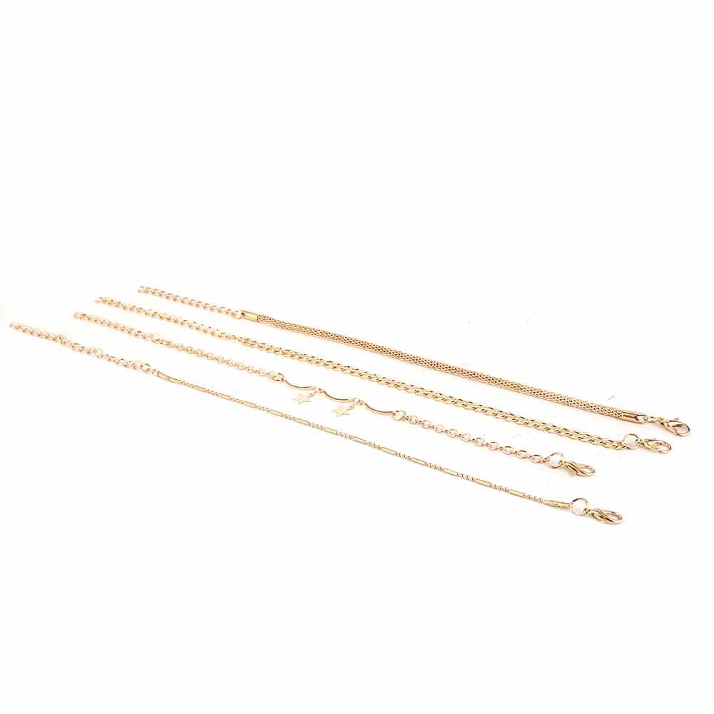 Women's Bracelet- Golden, Women, Bangles & Bracelets, Chase Value, Chase Value