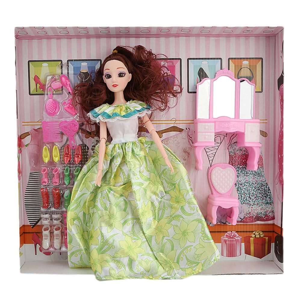 Barbie Doll With Accessories - Multi, Kids, Dolls and House, Chase Value, Chase Value