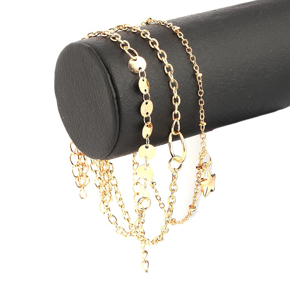 Women's Bracelet- Golden, Women, Bangles & Bracelets, Chase Value, Chase Value