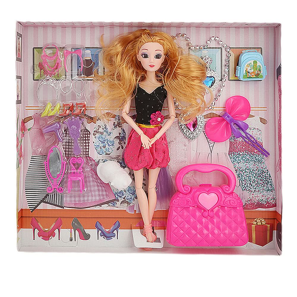 Barbie Doll With Accessories - Multi, Kids, Dolls and House, Chase Value, Chase Value