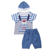 Newborn Boys Half Sleeves Suit - Blue, Kids, New Born Boys Sets And Suits, Chase Value, Chase Value