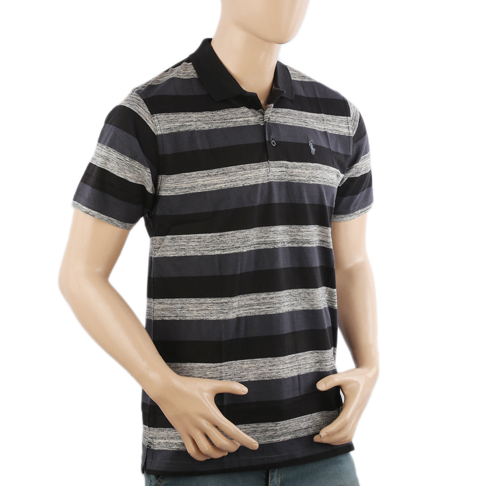 Men's Half Sleeves Polo T-Shirt - Grey, Men's T-Shirts & Polos, Chase Value, Chase Value