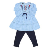 Girls Pajama Suit 1020 Blue - A, Kids, Girls Sets And Suits, Chase Value, Chase Value