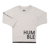 Boy's Full Sleeves T-Shirt 123 - Light Grey, Kids, Boys T-Shirts, Chase Value, Chase Value