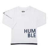 Boy's Full Sleeves T-Shirt 123 - White, Kids, Boys T-Shirts, Chase Value, Chase Value