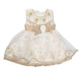 Girls Fancy Frock - A-Beige, Kids, Girls Frocks, Chase Value, Chase Value