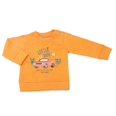 Newborn Boys Sweatshirt - Orange, Kids, New Born Boys Winterwear, Chase Value, Chase Value