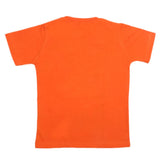 Boys Half Sleeves Jersey T-Shirt - Orange, Kids, Boys T-Shirts, Chase Value, Chase Value