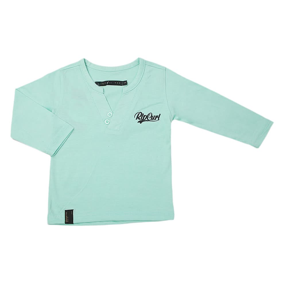 Boy's Full Sleeves T-Shirt 123 - Cyan, Kids, Boys T-Shirts, Chase Value, Chase Value