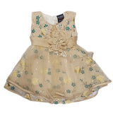 Girls Fancy Frock Beige, Kids, Girls Frocks, Chase Value, Chase Value