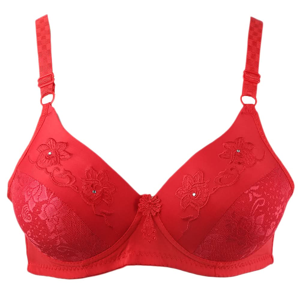 Women's Foam Bra - Red, Women, Bras, Chase Value, Chase Value