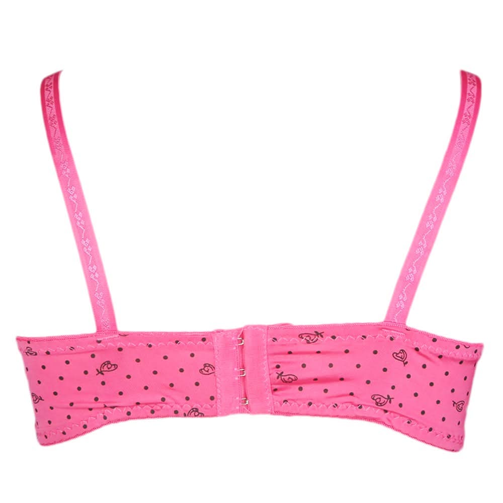 Women's Cotton Bra - Dark Pink, Women, Bras, Chase Value, Chase Value
