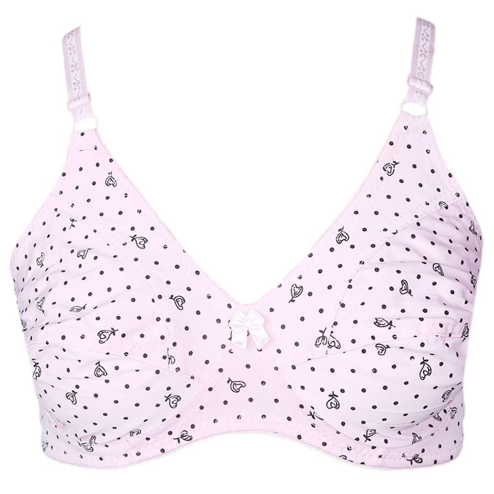 Women's Cotton Bra - Pink, Women, Bras, Chase Value, Chase Value