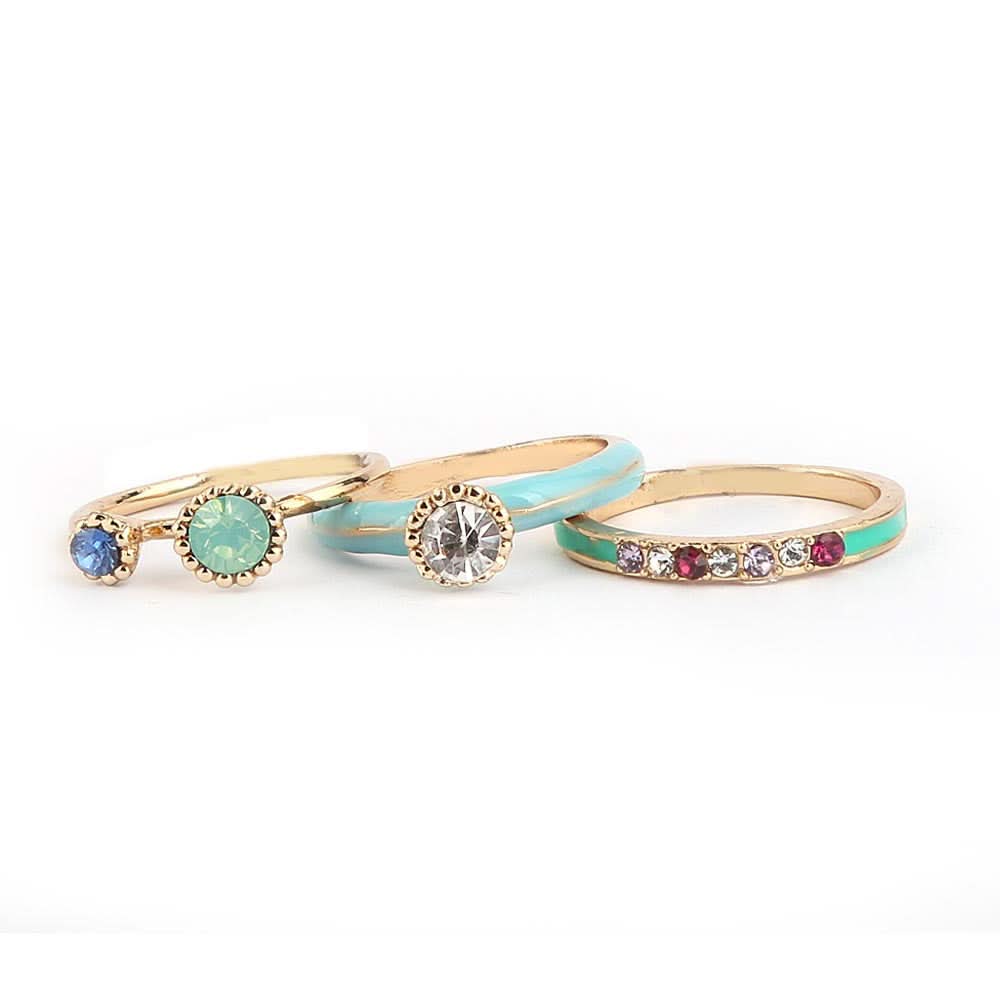 Women's Finger Ring - Light Blue, Women, Finger Rings, Chase Value, Chase Value