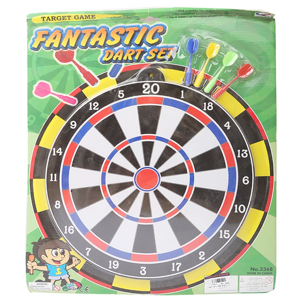 Dart Card Large - Green, Kids, Board Games And Puzzles, Chase Value, Chase Value