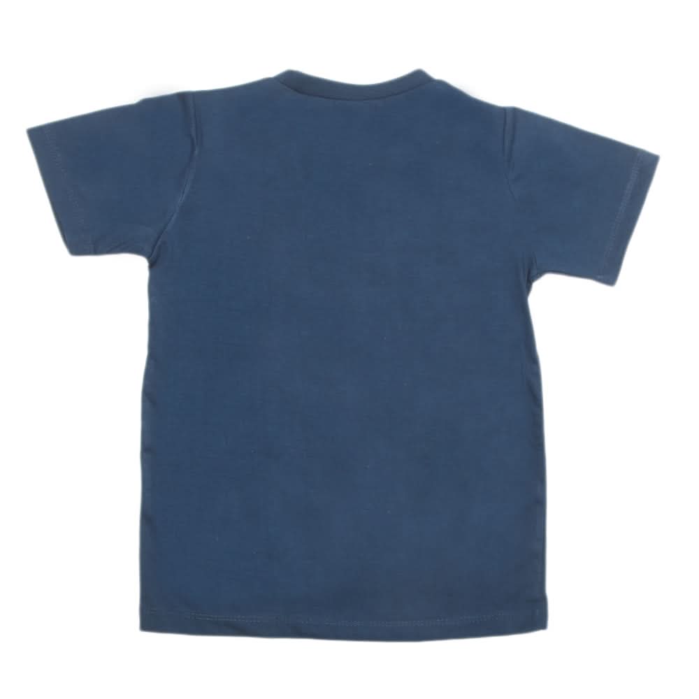 Boys Half Sleeves T-Shirt 3994 - Steel Blue, Kids, Boys T-Shirts, Chase Value, Chase Value