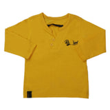 Boy's Full Sleeves T-Shirt 123 - Yellow, Kids, Boys T-Shirts, Chase Value, Chase Value