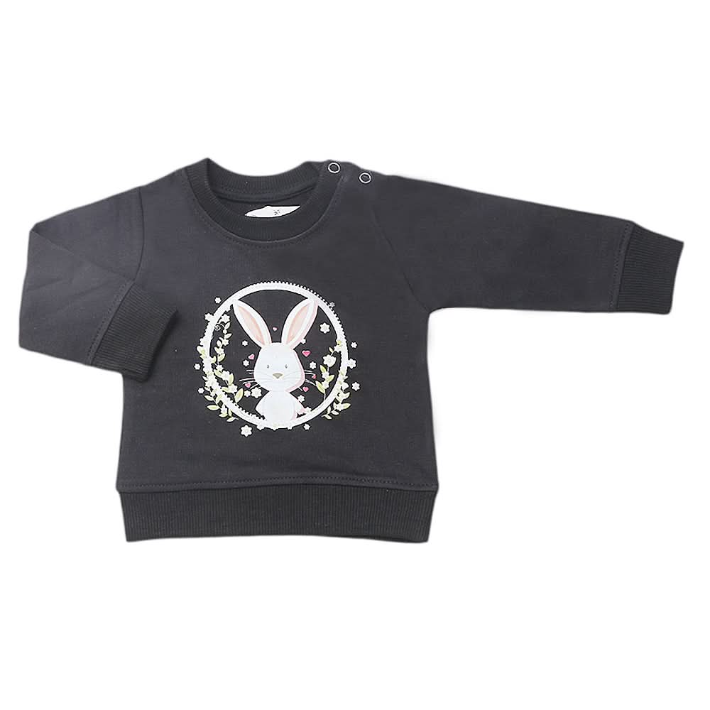 Newborn Girls T-Shirt - Black, Kids, New Born Girls T-Shirts, Chase Value, Chase Value