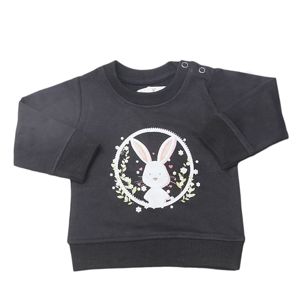 Newborn Girls T-Shirt - Black, Kids, New Born Girls T-Shirts, Chase Value, Chase Value