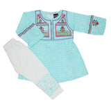 Girls Pajama Suit - Sea Green, Kids, Girls Sets And Suits, Chase Value, Chase Value