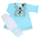 Newborns Girls Full Sleeves Suit - Blue, Kids, New Born Girls Sets And Suits, Chase Value, Chase Value