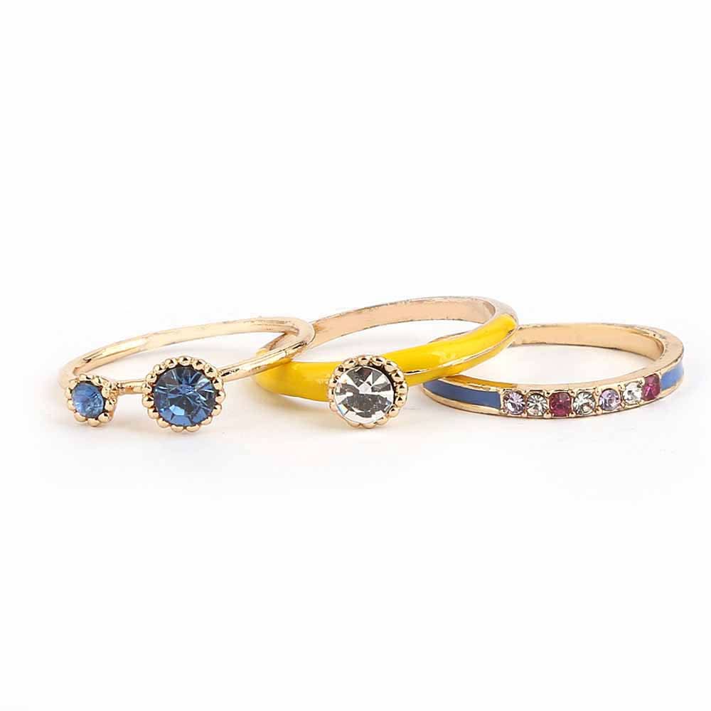 Women's Finger Ring - Yellow, Women, Finger Rings, Chase Value, Chase Value