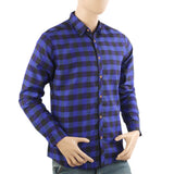 Men's Casual Club Check Shirt - Dark Blue, Men's Shirts, Chase Value, Chase Value