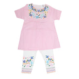 Newborn Girls Half Sleeves Suit 6B-130 - Pink, Kids, NB Girls Sets And Suits, Chase Value, Chase Value