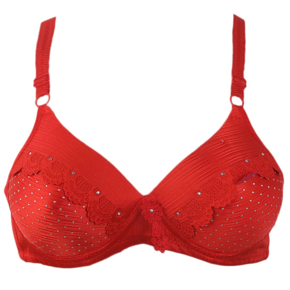 Women's Foam Bra - Red, Women, Bras, Chase Value, Chase Value