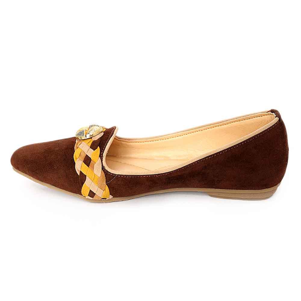 Women's Fancy Pumps (J441) - Brown, Women, Pumps, Chase Value, Chase Value