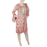 Women's Printed Shalwar Suit - Peach, Women, Shalwar Suits, Chase Value, Chase Value