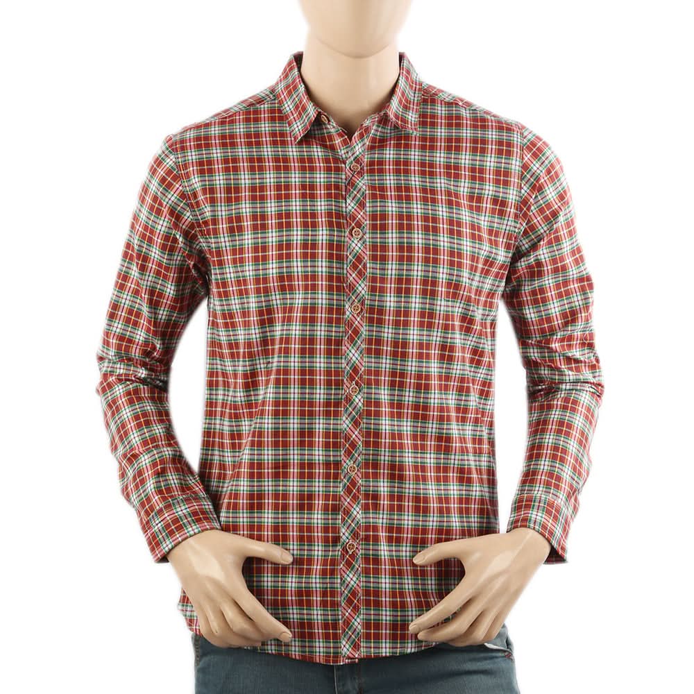 Men's Casual Club Check Shirt - Multi, Men's Shirts, Chase Value, Chase Value