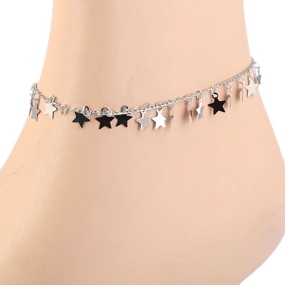 Women's Anklet  - Silver, Women, Foot Jewellery, Chase Value, Chase Value