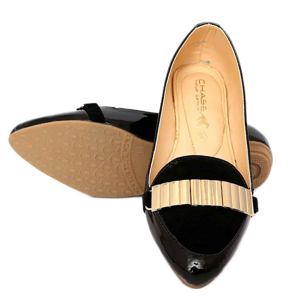 Women's Fancy Pumps (J436) - Black, Women, Pumps, Chase Value, Chase Value
