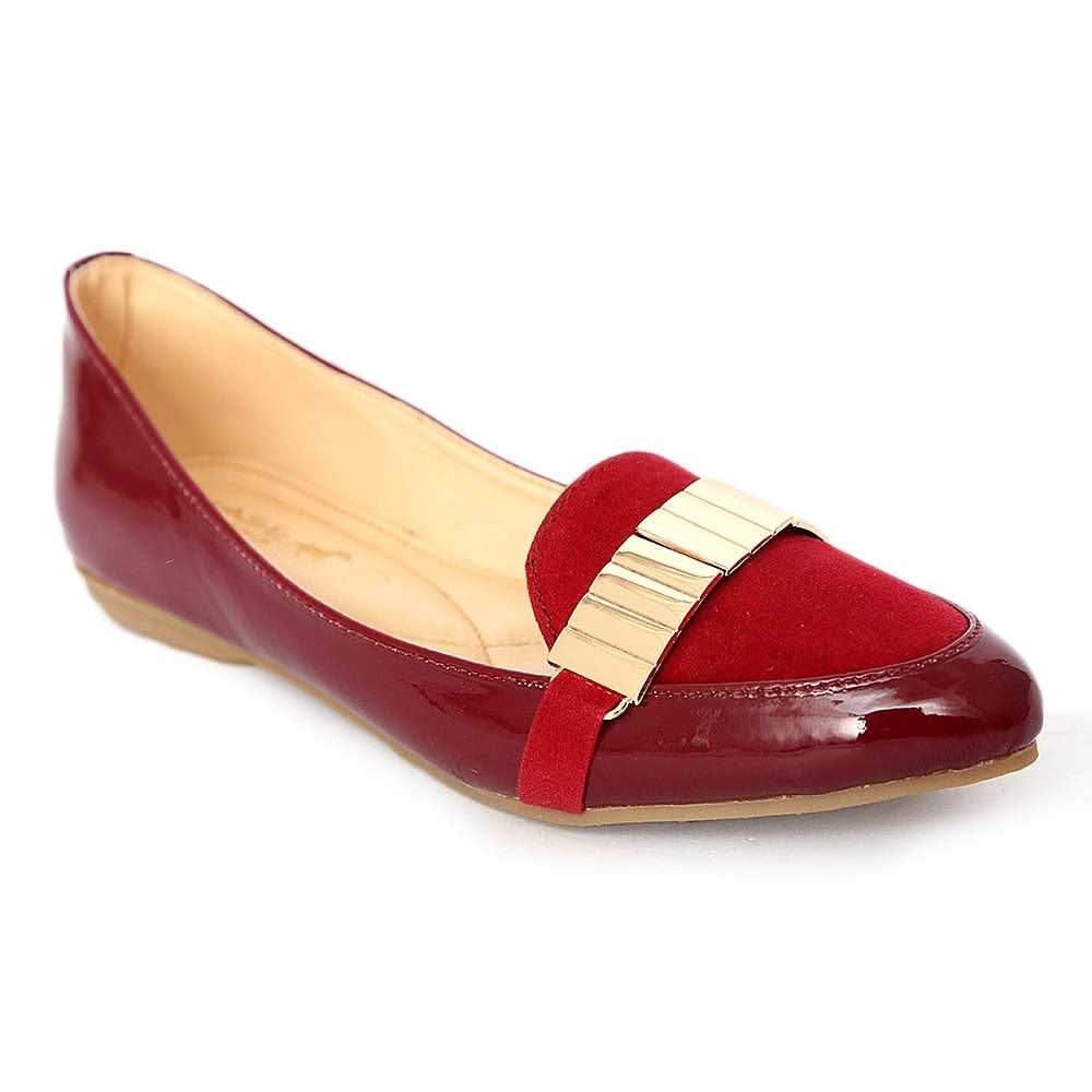 Women's Fancy Pumps (436) - Maroon, Women, Pumps, Chase Value, Chase Value
