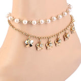 Women's Anklet - Golden, Women, Foot Jewellery, Chase Value, Chase Value