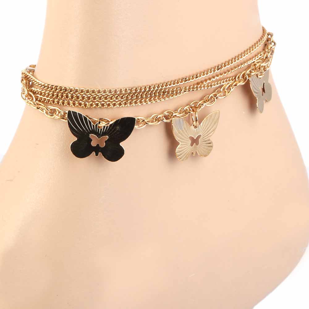 Women's Anklet - Golden, Women, Foot Jewellery, Chase Value, Chase Value