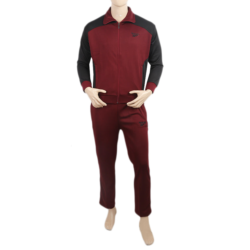 Men's Track Suit - Maroon, Men, Track Suits, Chase Value, Chase Value