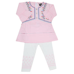 Girls Pajama Suit - Pink, Kids, Girls Sets And Suits, Chase Value, Chase Value