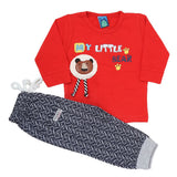 Newborn Boys Full Sleeve Suit (9040) - Red, Kids, NB Boys Sets And Suits, Chase Value, Chase Value